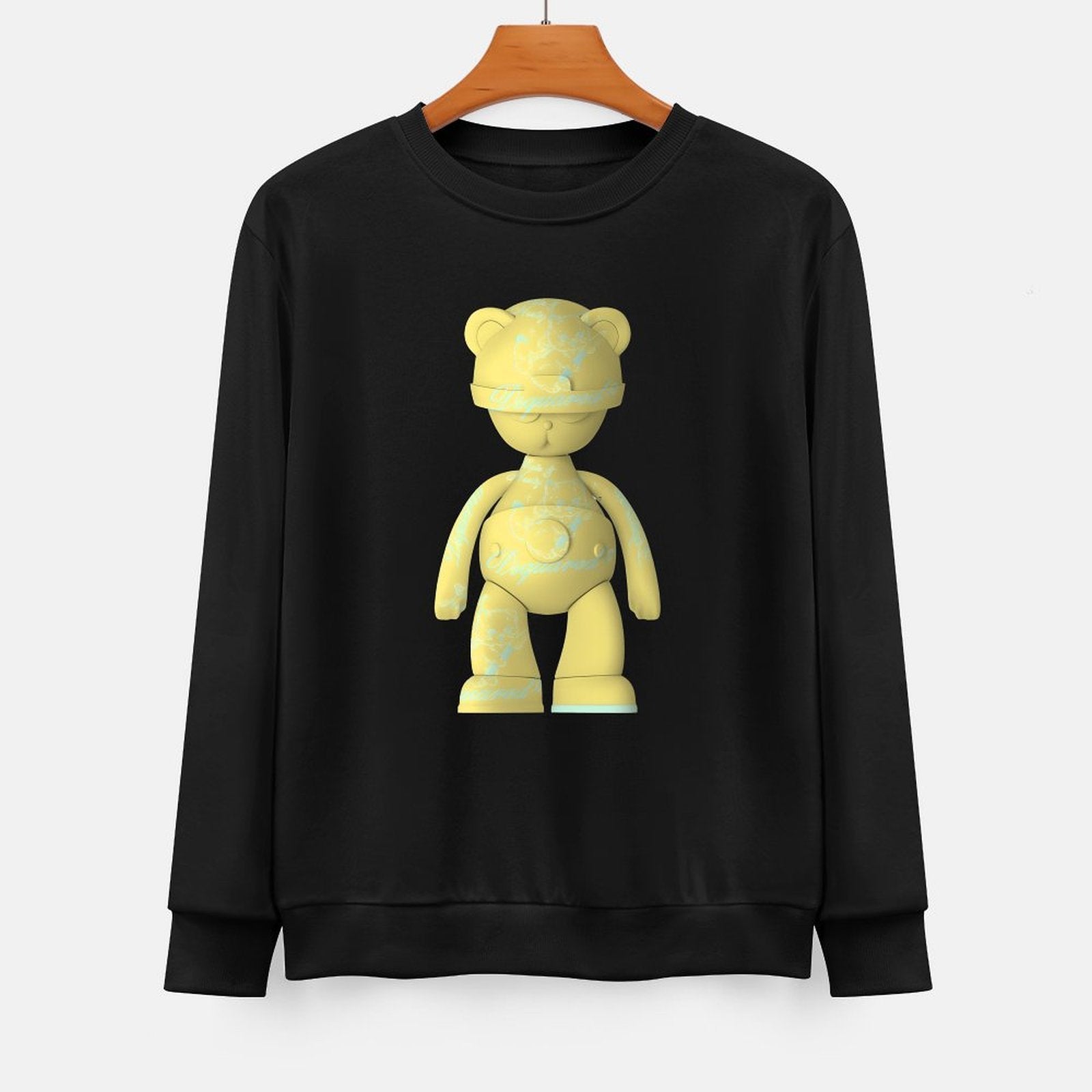 Long Sleeve With Front PatternMinimal Solid